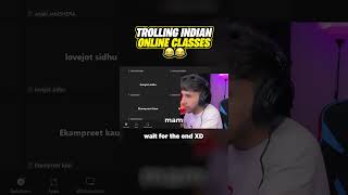 Trolling Indian Zoom Classes😂  shorts YoutubeShorts [upl. by Retsbew711]