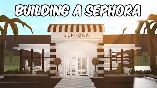 BUILDING SEPHORA IN BLOXBURG [upl. by Ayanej489]