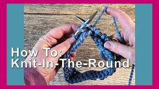 How To Knit in the round on circular needles  Knit in the round  What are Circular Needles [upl. by Berger]