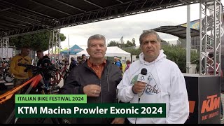 KTM Macina Prowler Exonic 2025  Italian Bike Festival [upl. by Ycnaffit849]