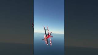 Aerial Acrobatics Over the North Sea aviation stunt msfs2020 flightsimulator stuntplane [upl. by Akiemat411]