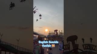 A fine carousel at Hunstanton Norfolk UK on a summer evening seaside funfairs [upl. by Yde555]