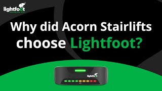 Lightfoot  Acorn Stairlifts  Telematics Case Study [upl. by Alister]