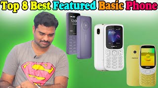 ✅ Top 8 Best Feature Phone In India 2024 With Price Latest Basic Phone Review amp Comparison [upl. by Aia]