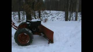 Simplicity M1 Plowing Snow [upl. by Yeliac]