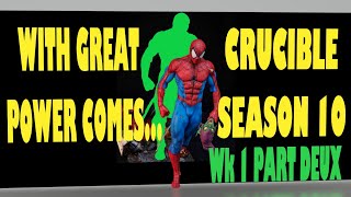 MSF Cosmic Crucible Season 10Wk 1 Pt 2 Marvel Strike Force [upl. by Sybley]