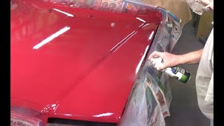 How to paint your car bonnet at home for cheap using spray cans [upl. by Ytram863]