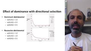 Genetics and Evolution  72 Natural Selection  Types [upl. by Ginni]