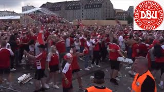 Denmark Fans Reaction to Goals vs Czech Republic In Euro 2020 [upl. by Arriec]