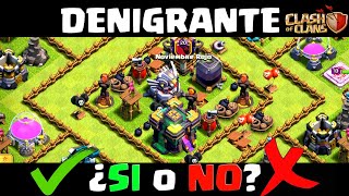 ALDEA DENIGRANTE en CLASH OF CLANS❓ [upl. by Egdirdle]