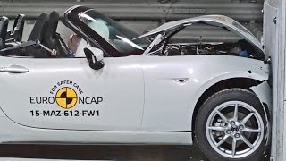 2016 Mazda MX5 ► Crash Tests [upl. by Mera288]