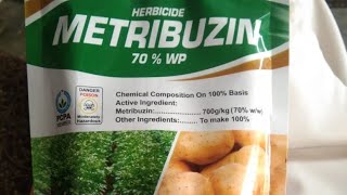 Potato crop HerbicideMETRIBUZIN 70 WP amp WHEAT CROP HERBICIDE [upl. by Matthias]