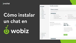 Cómo instalar un chat en Wobiz [upl. by Kinsman]