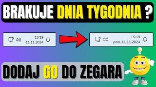 Jak Wyświetlić Dzień Tygodnia na Pasku Zadań w Systemie Windows 11 📅 [upl. by Aetnahc]