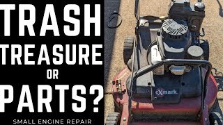 Exmark 30 Inch Mower Blades Have No Power [upl. by Marfe270]