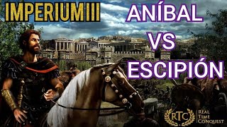 Escipión el africano vs AnÍbal Barca en el Imperium 3 protagonistas de la Segunda Guerra Púnica [upl. by Kcirdlek]