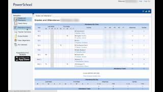 Attendance in PowerSchool [upl. by Yevol788]