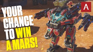 You could win a FREE MARS in this War Robots Giveaway [upl. by Ahselaf]