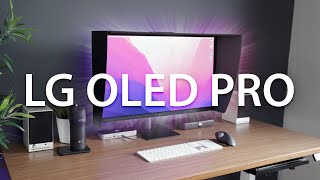 LGs UltraFine OLED Pro 4K Display for Your Mac [upl. by Ysak118]