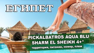 ЕГИПЕТ 2024 Pickalbatros Aqua Blu Sharm El Sheikh 4 Территория номера аквапарк питание пляж [upl. by Ominorej836]