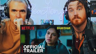 Bhakshak  Official Trailer  Bhumi Pednekar Sanjay Mishra REACTION [upl. by Popelka]