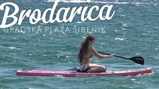 Top 1 Najljepša i najčišća plaža u Hrvatskoj  BRODARICA PLAŽA 5  7 24 more hrvatska [upl. by Cirdla]