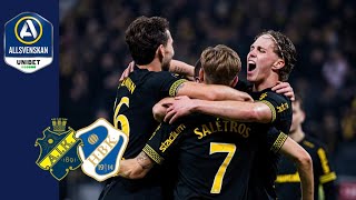 AIK  Halmstads BK 51  Höjdpunkter [upl. by Oneill691]