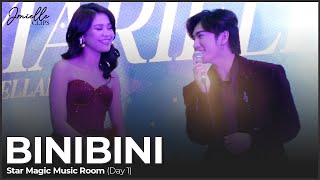 Binibini Day 1  JM Dela Cerna Star Magic Music Room [upl. by Nazay139]