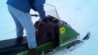 1974 John Deere Snowmobile [upl. by Kaenel]