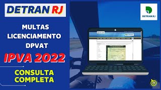 🔸 IPVA 20232024 🔸 DETRAN RJ  Multas Licenciamento Boletos e DPVAT ™ [upl. by Tomas]