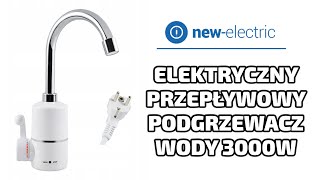 Ciepła woda na działce Wypróbuj elektryczny przepływowy podgrzewacz wody [upl. by Ras450]