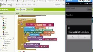 App Inventor 2 ile Basit Not Defteri Yapımı [upl. by Paapanen37]