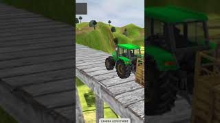 Tractor simulator game 3D vira short tractor driving [upl. by Oiram]