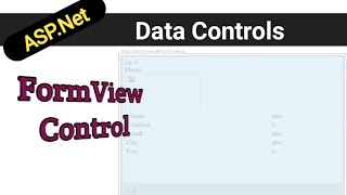 ASPNet FormView Control  Data Controls  SqlDataSource in Hindi [upl. by Rehc]