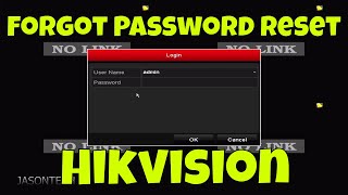 How To Reset Your PASSWORD on Hikvision NVR DVR Recorder [upl. by Ystap]