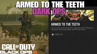 ARMED TO THE TEETH ZOMBIES DARK OPS CHALLENGES [upl. by Beutner]