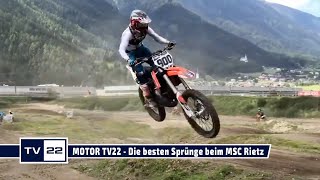 MOTOR TV22 Die besten Sprünge vom Training beim MSC Rietz [upl. by Adeuga]