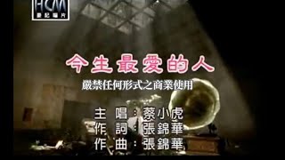 蔡小虎今生最愛的人官方KTV版 [upl. by Masha]