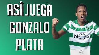 ¡ASÍ JUEGA GONZALO PLATA  ¡JUGADOR ECUATORIANO DEL SPORTING DE LISBOA [upl. by Irmo]