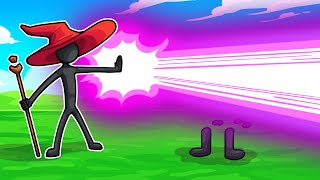 Upgrading WIZARDS To INFINITE POWER in Stick War 3 [upl. by Chladek988]