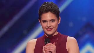 Calysta Bevier  Golden Buzzer Audition [upl. by Asit299]