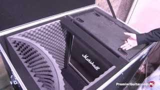 NAMM 14  AampS Cases Iso Cabinet Case Demo [upl. by Higinbotham]