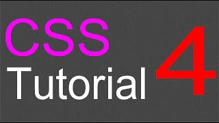 CSS Layout Tutorial  04  Adding the main content section [upl. by Kat]