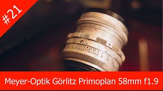 MeyerOptik Görlitz Primoplan 58mm f19  Fotógrafos que dizem Ni 21 [upl. by Amerd]