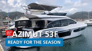 Azimut 53 Flybridge 2023 [upl. by Kamp408]