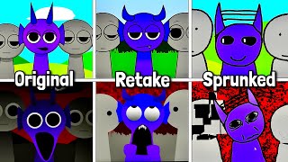 Incredibox Sprunki ORIGINAL Vs Sprunki Retake VS Sprunked All Normal Mixes amp Horror Mixes Versions [upl. by Furlong789]