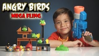 Angry Birds MEGA FLING GAME Review and Epic Launcher FAIL [upl. by Connors109]