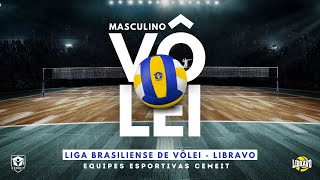 LIGA VÔLEI  VÔLEI MASCULINO CEMEIT x ABV [upl. by Myrtie]