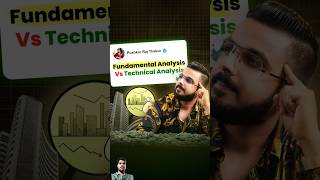 Fundamental Analysis vs Technical Analysis  Stocks amp Finance Explained shortsfeed [upl. by Daigle]