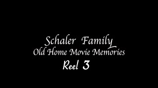 Schaler Home Movies 1962  1974 Reel 3 [upl. by Acissev910]